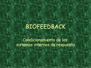 BIOFEEDBACK
