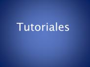 Tutoriales