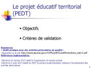Le projet 