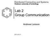 Lab 2 Group Communication