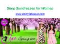 Buy Sundresses for Women - www.chiclyfabulous.com