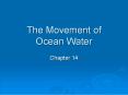 The Movement of Ocean Water PowerPoint PPT Presentation