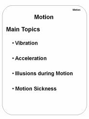 Motion