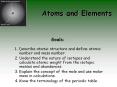 Atoms and Elements PowerPoint PPT Presentation