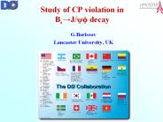 Study of CP violation in Bs?J/?? decay