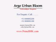 Arge Urban Bloom, Yeshwanthpur, Bangalore