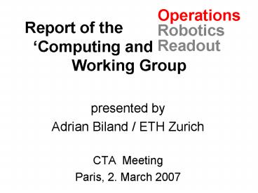 Report of the_-----------_____ 