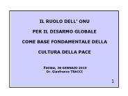IL RUOLO DELL