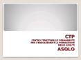 CTP CENTRO TERRITORIALE PERMANENTE PER L PowerPoint PPT Presentation