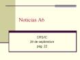 Noticias A6 PowerPoint PPT Presentation