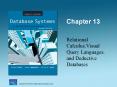 Relational Calculus,Visual Query Languages, and Deductive Databases PowerPoint PPT Presentation