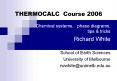 THERMOCALC Course 2006 PowerPoint PPT Presentation