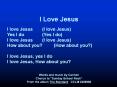 I Love Jesus PowerPoint PPT Presentation