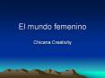 El mundo femenino PowerPoint PPT Presentation