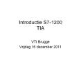 Introductie%20S7-1200%20TIA PowerPoint PPT Presentation