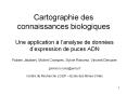Cartographie des connaissances biologiques PowerPoint PPT Presentation