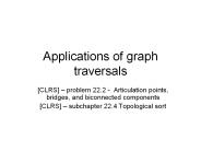 Applications of graph traversals