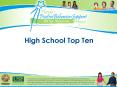 High School Top Ten PowerPoint PPT Presentation