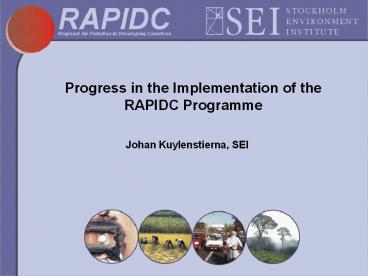 RSC4_II.2.3RAPIDC and its implementation (RSC4/1/2)