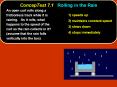 ConcepTest 7.1  Rolling in the Rain PowerPoint PPT Presentation