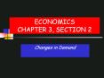 ECONOMICS CHAPTER 3, SECTION 2 PowerPoint PPT Presentation