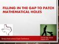 Filling In The Gap to Patch Mathematical Holes PowerPoint PPT Presentation