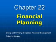 Financial Planning