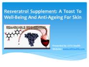 Resveratrol Health Benefits