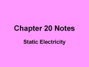 Chapter 20 Notes