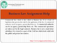 Business Law Assignment Help