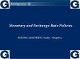 Monetary and Exchange-Rate Policies PowerPoint PPT Presentation