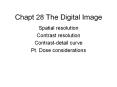 Chapt 28 The Digital Image PowerPoint PPT Presentation
