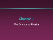 The Science of Physics
