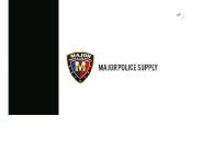 Police Vehicle Push Bumper