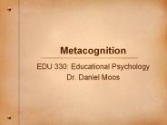 Metacognition