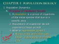 Chapter 4 Population Biology PowerPoint PPT Presentation
