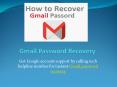 Gmail password recovery PowerPoint PPT Presentation