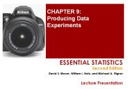 CHAPTER%209:%20Producing%20Data%20Experiments