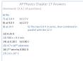 AP Physics Chapter 17 Answers PowerPoint PPT Presentation