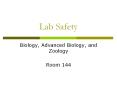 Lab Safety PowerPoint PPT Presentation