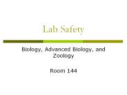 Lab Safety