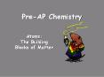 Pre-AP Chemistry PowerPoint PPT Presentation