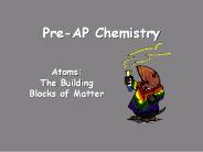 Pre-AP Chemistry