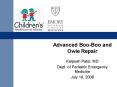 Advanced Boo-Boo and Owie Repair PowerPoint PPT Presentation