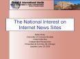 The National Interest on Internet News Sites PowerPoint PPT Presentation