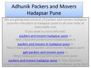 http://apackersandmovershadapsarpune.in or movers