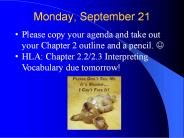 Monday, September 21