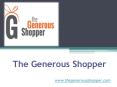 Charity Shopping Online PowerPoint PPT Presentation