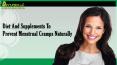 Diet And Supplements To Prevent Menstrual Cramps Naturally PowerPoint PPT Presentation