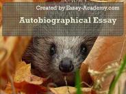 Autobiographical Essay